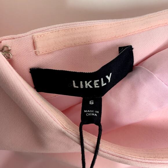 Revolve Likely Sunset Off-the-shoulder Petal Pink Dress Womens New Size 6 - Picture 16 of 16